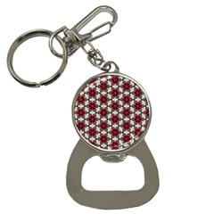 Cute Pretty Elegant Pattern Bottle Opener Key Chain by GardenOfOphir