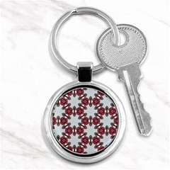 Cute Pretty Elegant Pattern Key Chain (round)