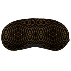 Futuristic Geometric Design Sleeping Mask by dflcprints