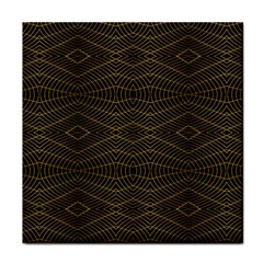 Futuristic Geometric Design Face Towel by dflcprints