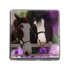 Two Horses Memory Card Reader With Storage (square)