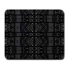 Black And White Tribal  Large Mouse Pad (rectangle) by dflcprints