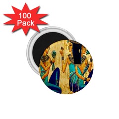 Egyptian Queens 1 75  Button Magnet (100 Pack)