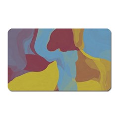 Watercolors Magnet (rectangular)