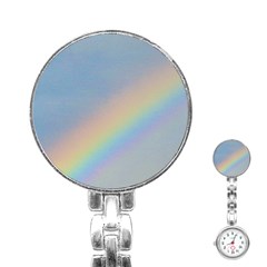 Rainbow Stainless Steel Nurses Watch by yoursparklingshop