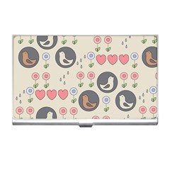 Love Birds Business Card Holder by Kathrinlegg