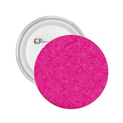 Abstract Stars In Hot Pink 2 25  Button