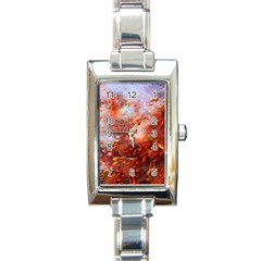 Star Dream Rectangular Italian Charm Watch by icarusismartdesigns