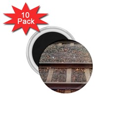 Railway Track Train 1 75  Button Magnet (10 Pack)