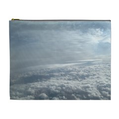 Sky Plane View Cosmetic Bag (xl)