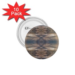 Wildlife Wild Animal Skin Art Brown Black 1 75  Button (10 Pack)