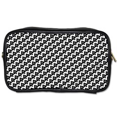 Hot Wife - Queen Of Spades Motif Travel Toiletry Bag (two Sides) by HotWifeSecrets