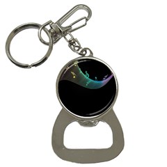 Musical Wave Bottle Opener Key Chain