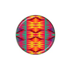 Colorful Tribal Texture Hat Clip Ball Marker (10 Pack)