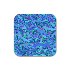 Blue Confetti Storm Drink Coasters 4 Pack (square) by KirstenStar