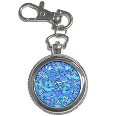 Blue Confetti Storm Key Chain Watch by KirstenStar