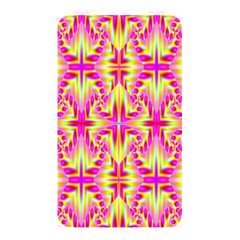 Pink And Yellow Rave Pattern Memory Card Reader (rectangular)