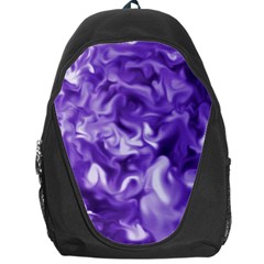 Lavender Smoke Swirls Backpack Bag by KirstenStar