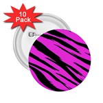 Pink Tiger 2.25  Button (10 pack) Front