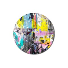 Graffiti Pop Magnet 3  (round)