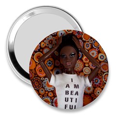 I Am Beautiful - Nzinga 3  Handbag Mirror by tiffanygholar