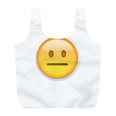 Neutral Face  Reusable Bag (l) by Bauble