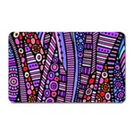 Stained glass tribal pattern Magnet (Rectangular) Front