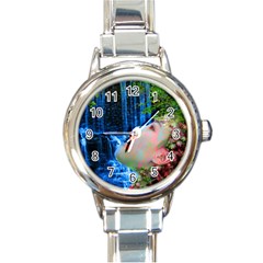 Fountain Of Youth Round Italian Charm Watch