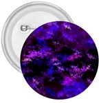 Purple Skulls Goth Storm 3  Button Front