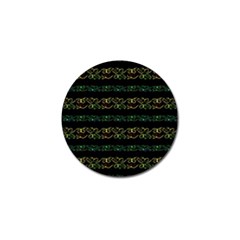 Modern Lace Stripe Pattern Golf Ball Marker 10 Pack by dflcprints