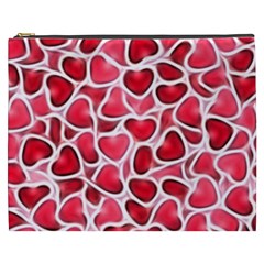 Candy Hearts Cosmetic Bag (xxxl)