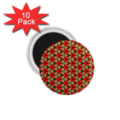 Lovely Trendy Pattern Background Pattern 1 75  Magnets (10 Pack) 