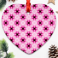 Cute Pretty Elegant Pattern Ornament (heart)  by GardenOfOphir