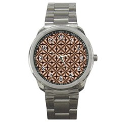 Cute Pretty Elegant Pattern Sport Metal Watches by GardenOfOphir