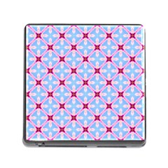 Cute Pretty Elegant Pattern Memory Card Reader (square)