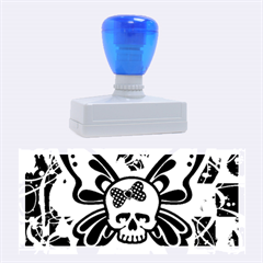 Skull Butterfly Rubber Stamps (large)