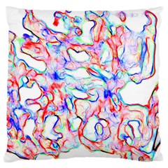 Soul Colour Light Large Flano Cushion Cases (two Sides)  by InsanityExpressedSuperStore