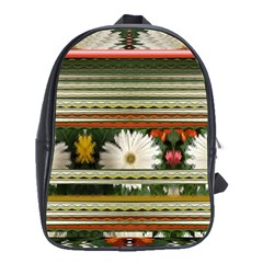 Pattern Bags School Bags (xl)  by infloence