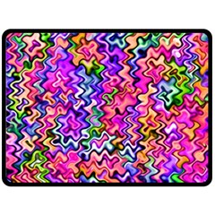 Swirly Twirly Colors Fleece Blanket (large) 