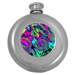 Powerfractal 2 Round Hip Flask (5 Oz)