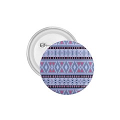 Fancy Tribal Border Pattern Blue 1 75  Buttons by ImpressiveMoments