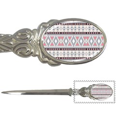 Fancy Tribal Border Pattern Soft Letter Openers by ImpressiveMoments