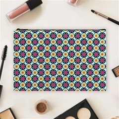 Cute Abstract Pattern Background Cosmetic Bag (large)  by GardenOfOphir