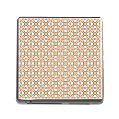 Cute Pretty Elegant Pattern Memory Card Reader (square)