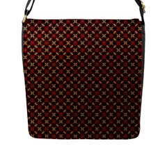 Cute Pretty Elegant Pattern Flap Messenger Bag (l)  by GardenOfOphir