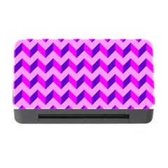 Modern Retro Chevron Patchwork Pattern Memory Card Reader With Cf by GardenOfOphir