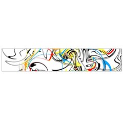 Abstract Fun Design Flano Scarf (large)  by digitaldivadesigns