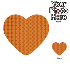 Cute Seamless Tile Pattern Gifts Multi-purpose Cards (heart) 