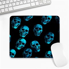 Skulls Blue Large Mousepads