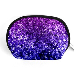 Midnight Glitter Accessory Pouches (medium)  by KirstenStar